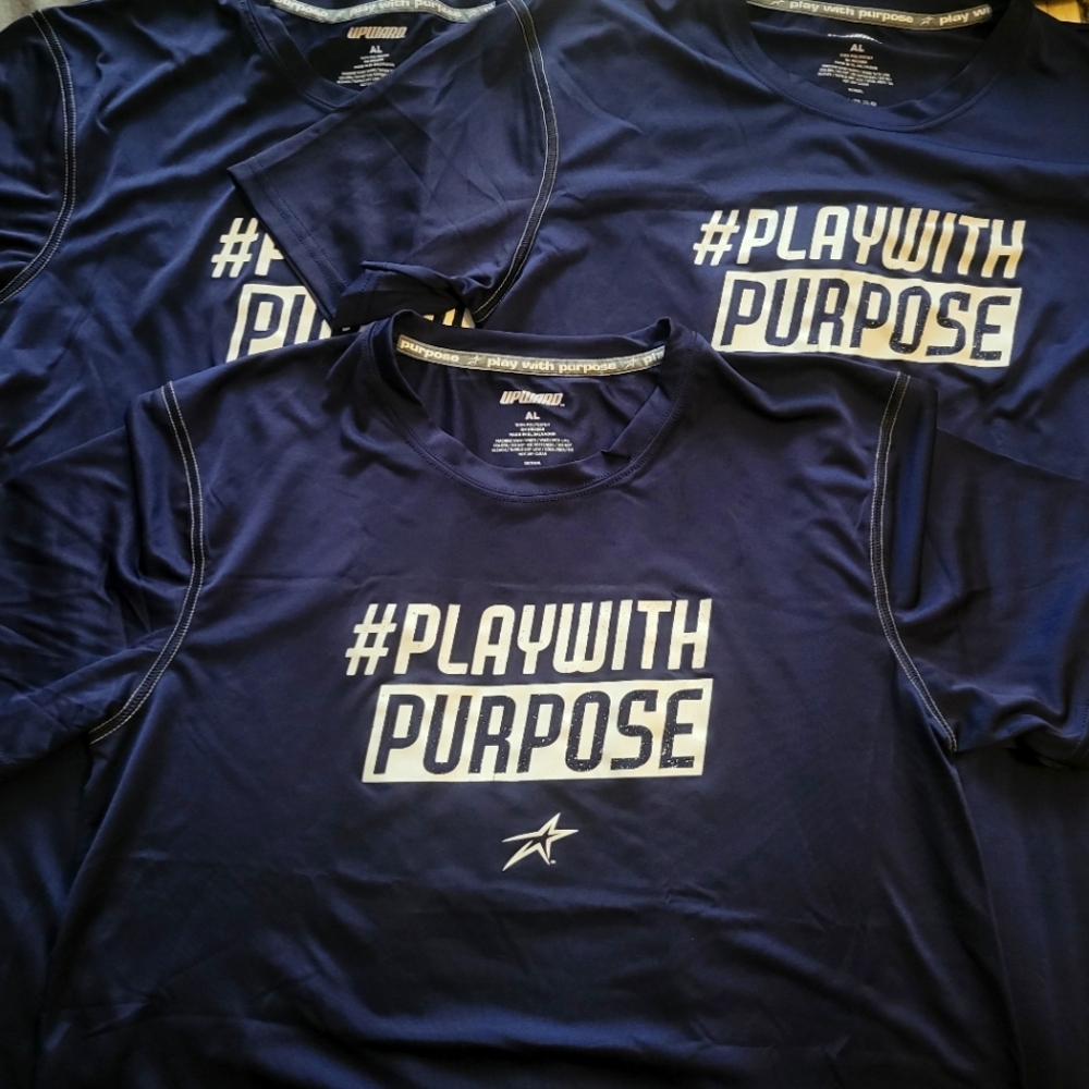 3 Play With Purpose Shirts